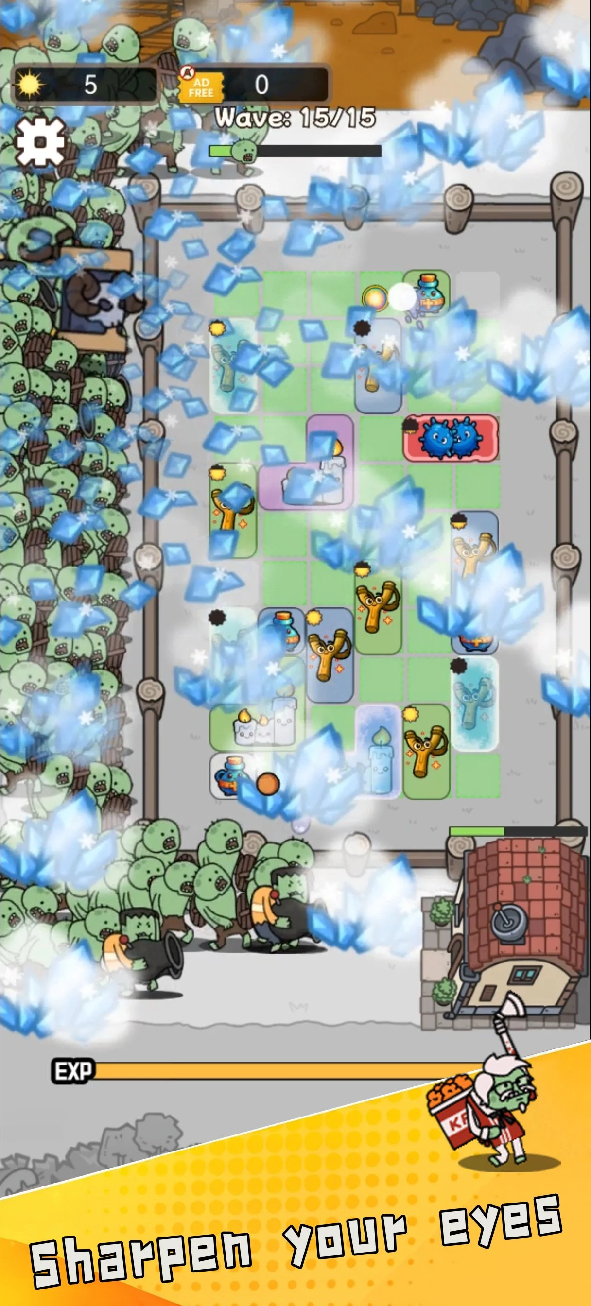 Survival War-Bounce vs Zombies screenshot